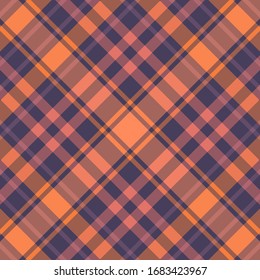 Tartan plaid pattern background. Texture for plaid, tablecloths, clothes, shirts, dresses, paper, bedding, blankets, quilts and other textile products. Vector illustration EPS 10