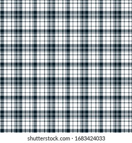 Tartan plaid pattern background. Texture for plaid, tablecloths, clothes, shirts, dresses, paper, bedding, blankets, quilts and other textile products. Vector illustration EPS 10