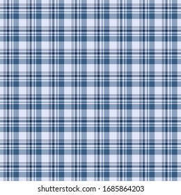 Tartan plaid pattern background. Texture for plaid, tablecloths, clothes, shirts, dresses, paper, bedding, blankets, quilts and other textile products. Vector illustration EPS 10