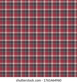 Tartan plaid pattern background. Texture for plaid, tablecloths, clothes, shirts, dresses, paper, bedding, blankets, quilts and other textile products. Vector illustration EPS 10