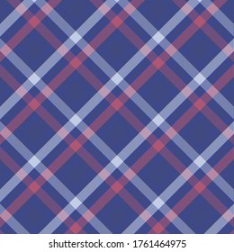 Tartan plaid pattern background. Texture for plaid, tablecloths, clothes, shirts, dresses, paper, bedding, blankets, quilts and other textile products. Vector illustration EPS 10