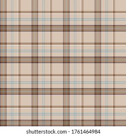 Tartan plaid pattern background. Texture for plaid, tablecloths, clothes, shirts, dresses, paper, bedding, blankets, quilts and other textile products. Vector illustration EPS 10
