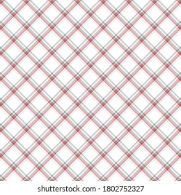 Tartan plaid pattern background. Texture for plaid, tablecloths, clothes, shirts, dresses, paper, bedding, blankets, quilts and other textile products. Vector illustration EPS 10