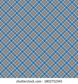 Tartan plaid pattern background. Texture for plaid, tablecloths, clothes, shirts, dresses, paper, bedding, blankets, quilts and other textile products. Vector illustration EPS 10