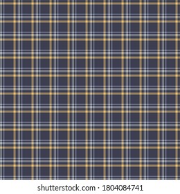 Tartan plaid pattern background. Texture for plaid, tablecloths, clothes, shirts, dresses, paper, bedding, blankets, quilts and other textile products. Vector illustration EPS 10