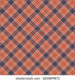 Tartan plaid pattern background. Texture for plaid, tablecloths, clothes, shirts, dresses, paper, bedding, blankets, quilts and other textile products. Vector illustration EPS 10