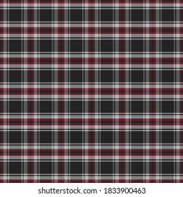 Tartan plaid pattern background. Texture for plaid, tablecloths, clothes, shirts, dresses, paper, bedding, blankets, quilts and other textile products. Vector illustration EPS 10