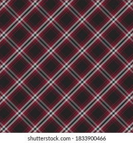 Tartan plaid pattern background. Texture for plaid, tablecloths, clothes, shirts, dresses, paper, bedding, blankets, quilts and other textile products. Vector illustration EPS 10