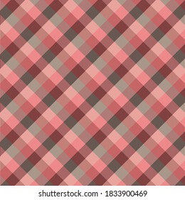 Tartan plaid pattern background. Texture for plaid, tablecloths, clothes, shirts, dresses, paper, bedding, blankets, quilts and other textile products. Vector illustration EPS 10