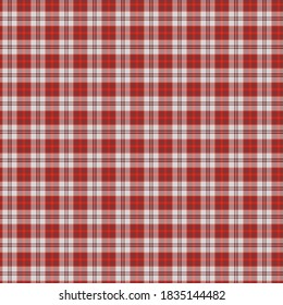 Tartan plaid pattern background. Texture for plaid, tablecloths, clothes, shirts, dresses, paper, bedding, blankets, quilts and other textile products. Vector illustration EPS 10