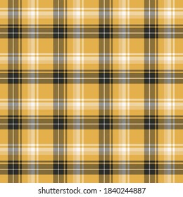 Tartan plaid pattern background. Texture for plaid, tablecloths, clothes, shirts, dresses, paper, bedding, blankets, quilts and other textile products. Vector illustration EPS 10