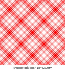 Tartan plaid pattern background. Texture for plaid, tablecloths, clothes, shirts, dresses, paper, bedding, blankets, quilts and other textile products. Vector illustration EPS 10