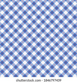Tartan plaid pattern background. Texture for plaid, tablecloths, clothes, shirts, dresses, paper, bedding, blankets, quilts and other textile products. Vector illustration EPS 10