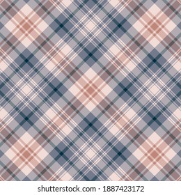 Tartan plaid pattern background. Texture for plaid, tablecloths, clothes, shirts, dresses, paper, bedding, blankets, quilts and other textile products. Vector illustration EPS 10