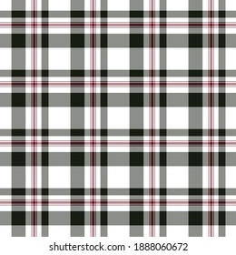 Tartan plaid pattern background. Texture for plaid, tablecloths, clothes, shirts, dresses, paper, bedding, blankets, quilts and other textile products. Vector illustration EPS 10