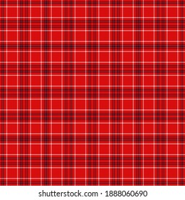 Tartan plaid pattern background. Texture for plaid, tablecloths, clothes, shirts, dresses, paper, bedding, blankets, quilts and other textile products. Vector illustration EPS 10