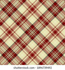 Tartan plaid pattern background. Texture for plaid, tablecloths, clothes, shirts, dresses, paper, bedding, blankets, quilts and other textile products. Vector illustration EPS 10