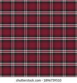Tartan plaid pattern background. Texture for plaid, tablecloths, clothes, shirts, dresses, paper, bedding, blankets, quilts and other textile products. Vector illustration EPS 10