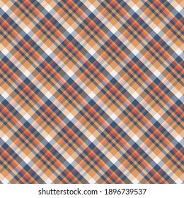 Tartan plaid pattern background. Texture for plaid, tablecloths, clothes, shirts, dresses, paper, bedding, blankets, quilts and other textile products. Vector illustration EPS 10