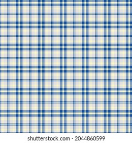 Tartan plaid pattern background. Texture for plaid, tablecloths, clothes, shirts, dresses, paper, bedding, blankets, quilts and other textile products. Vector illustration EPS 10