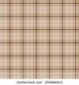 Tartan plaid pattern background. Texture for plaid, tablecloths, clothes, shirts, dresses, paper, bedding, blankets, quilts and other textile products. Vector illustration EPS 10