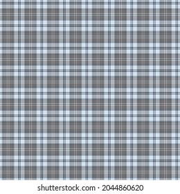 Tartan plaid pattern background. Texture for plaid, tablecloths, clothes, shirts, dresses, paper, bedding, blankets, quilts and other textile products. Vector illustration EPS 10