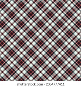 Tartan plaid pattern background. Texture for plaid, tablecloths, clothes, shirts, dresses, paper, bedding, blankets, quilts and other textile products. Vector illustration EPS 10