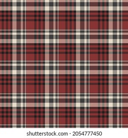 Fondo del patrón de estratos de tartán. Textos para manteles, manteles, ropa, camisas, vestidos, papel, ropa de cama, mantas, edredones y otros productos textiles. Ilustración del vector EPS 10