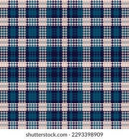 Tartan Plaid Pattern. Check Plaid. Vector Illustration.