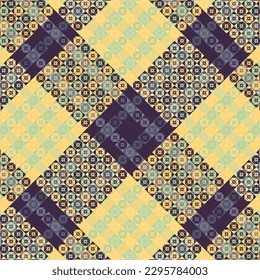 Tartan Plaid Pattern. Check Plaid. Vector Illustration.