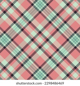 Tartan Plaid Pattern. Check Plaid. Vector Illustration.