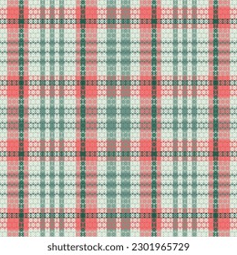 Tartan Plaid Pattern. Check Plaid. Vector Illustration.