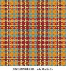 Tartan Plaid Pattern. Check Plaid. Vector Illustration.