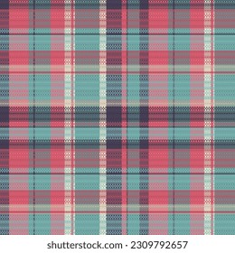 Tartan Plaid Pattern. Check Plaid. Vector Illustration.