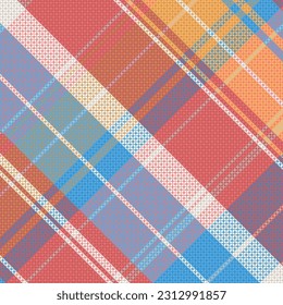 Tartan Plaid Pattern. Check Plaid. Vector Illustration.