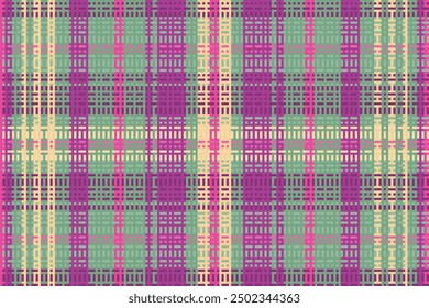 Tartan Plaid Pattern. Check Plaid. Vector Illustration.