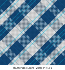 Tartan Plaid Pattern. Check Plaid. Vector Illustration.