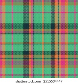 Patrón de cuadros de tartán. Comprueba Plaid. Ilustración vectorial.