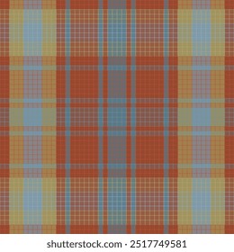 Tartan Plaid Pattern. Check Plaid. Vector Illustration.