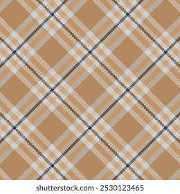 Patrón de cuadros de tartán. Comprueba Plaid. Ilustración vectorial.