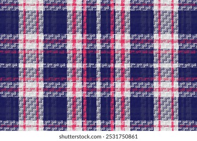 Tartan Plaid Pattern. Check Plaid. Vector Illustration.