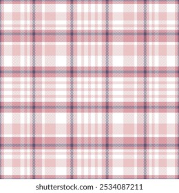 Patrón de cuadros de tartán. Comprueba Plaid. Ilustración vectorial.