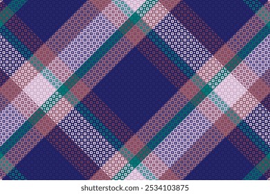 Tartan-Plaid-Muster. Überprüfen Sie Plaid. Vektorgrafik.