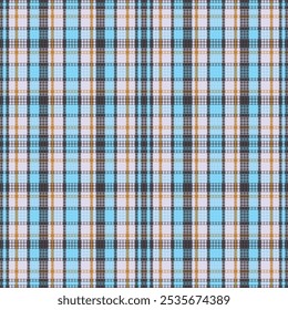 Patrón de cuadros de tartán. Comprueba Plaid. Ilustración vectorial.
