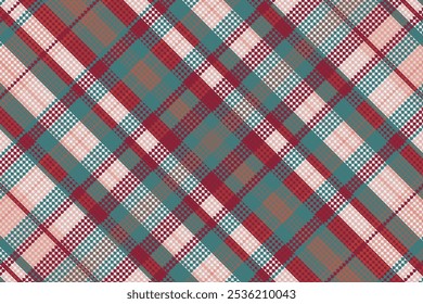 Tartan Plaid Pattern. Check Plaid. Vector Illustration.
