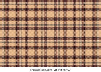 Patrón de cuadros de tartán. Comprueba Plaid. Ilustración vectorial.