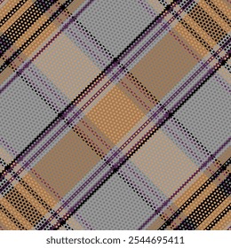 Patrón de cuadros de tartán. Comprueba Plaid. Ilustración vectorial.
