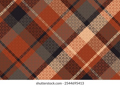 Patrón de cuadros de tartán. Comprueba Plaid. Ilustración vectorial.