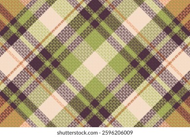 Tartan Plaid Pattern. Check Plaid. Vector Illustration.