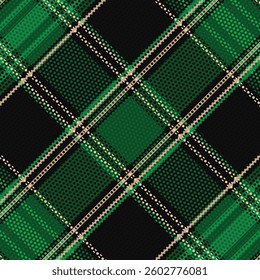 Tartan Plaid Pattern. Check Plaid. Vector Illustration.